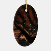 ヘビ セラミックオーナメント (右)