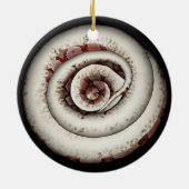 ヘビ セラミックオーナメント (裏面)