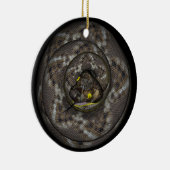ヘビ セラミックオーナメント (右)