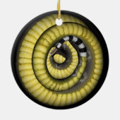ヘビ セラミックオーナメント (裏面)