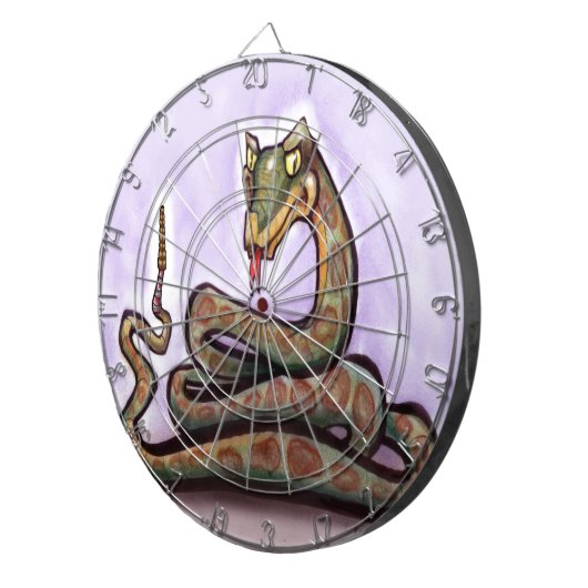 ヘビ ダーツボード (正面右)