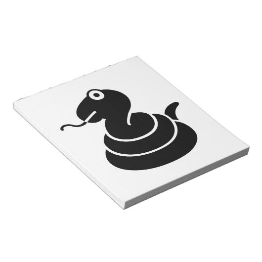 ヘビ ノートパッド (アングル)