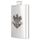 ヘビ フラスク (左)