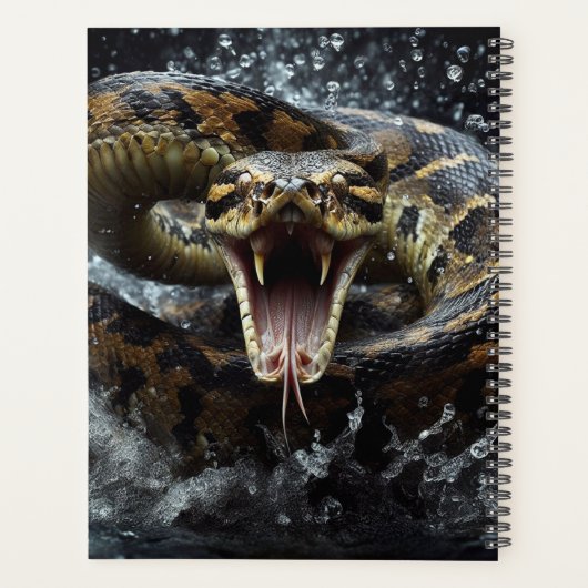 ヘビ プランナー手帳 (裏面)