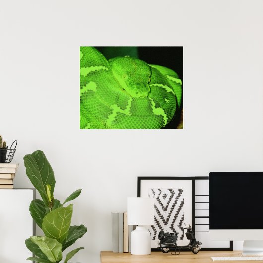 ヘビ ポスター (ホームオフィス)