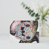 ヘビ ポストカード (スタンド正面)