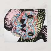 ヘビ ポストカード (正面)