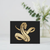 ヘビ ポストカード (スタンド正面)