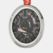 ヘビ メタルオーナメント (左)