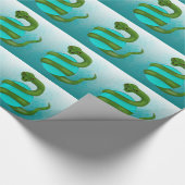 ヘビ ラッピングペーパー (角)