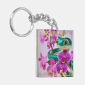 ヘビ〔占星術の〕十二宮図標識 キーホルダー (正面左)