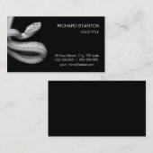 ヘビ 名刺 (正面/裏面)