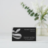 ヘビ 名刺 (スタンド正面)