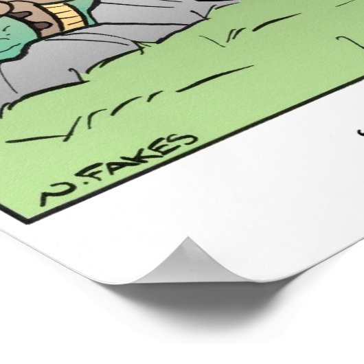 ヘビ/歩く死 ポスター (角)