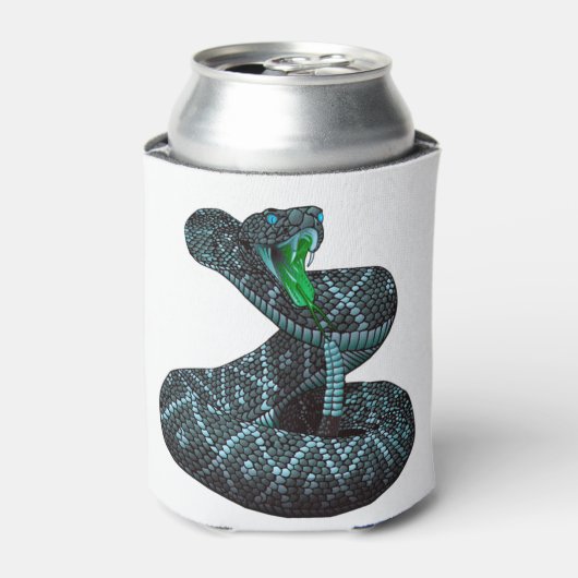 ヘビ 缶クーラー (缶正面)