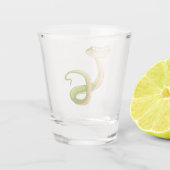 ヘビ – 2025年のシンボル ショットグラス (裏面)