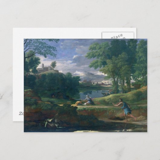 ヘビ、c.1648によって殺される人と美化して下さい ポストカード (正面/裏面)