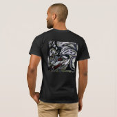 ヘビ Tシャツ (裏面フル)