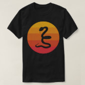 ヘビ Tシャツ (デザイン正面)