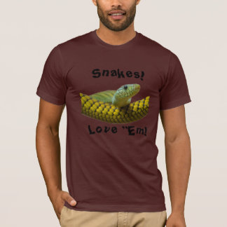 ヘビI愛" EmのTシャツ Tシャツ