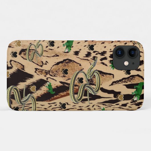 ヘビIphoneケース Case-Mate iPhoneケース (裏面(横))