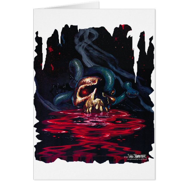 ヘビnのスカル (正面)