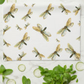 ヘピアルスhumuliメス – 幽霊ガまたは幽霊スウィフト キッチンタオル (折り畳み)