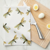 ヘピアルスhumuliメス – 幽霊ガまたは幽霊スウィフト キッチンタオル (四つ折り)