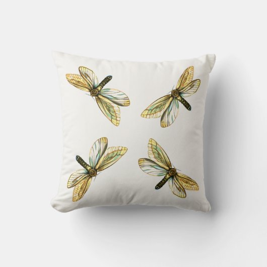 ヘピアルスhumuliメス – 幽霊ガまたは幽霊スウィフト クッション (正面)