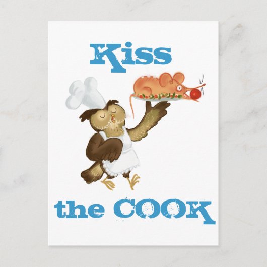 ヘフсフクロウ調理師 ポストカード (正面)