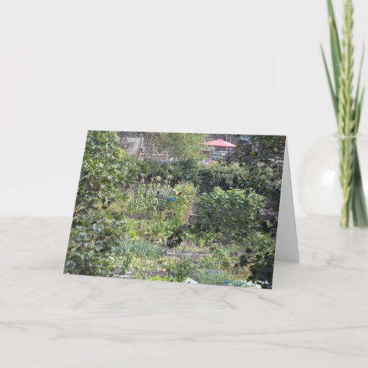 ヘブデンブリッジの区画 サンキューカード (正面)