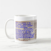 ヘブライのヨセフ コーヒーマグカップ (左)