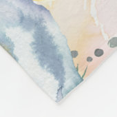 ヘブライモデアニユダヤ人モーニング感謝祈りの言葉 フリースブランケット (角)