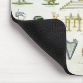 ヘブライリーバイズ、神聖の司祭、王および兵士 マウスパッド (コーナー)