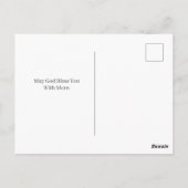 ヘブライ人への手紙11:1 誕生日おめでとう ポストカード (裏面)