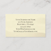 ヘブライ人への手紙6:19 イエスは私の魂の碇（いかり）です 名刺 (裏面)