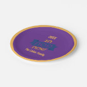 ヘブライ人パスソーバーファミリーシーダーディナー ペーパープレート (アングル)