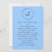 ヘブライ人ユダヤ人結婚式招待状ソウルデライト 招待状 (正面)