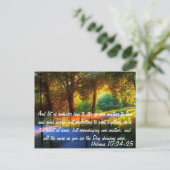 ヘブライ人10:24～25 ポストカード (スタンド正面)