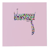 ヘブライ文字ダレット フォトキューブ (正面)