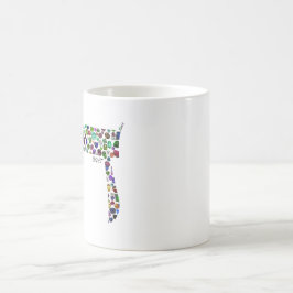 ヘブライ文字ダレット モーフィングマグカップ