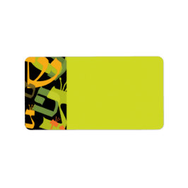 ヘブライ文字ツリープリント自分のラベル ラベル