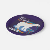 ヘブライ文字動物の紙のプレートDalet ペーパープレート (アングル)