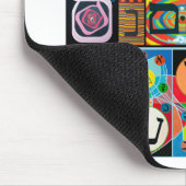 ヘブライ文字- alephbet マウスパッド (コーナー)