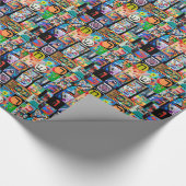 ヘブライ文字- alephbet ラッピングペーパー (角)