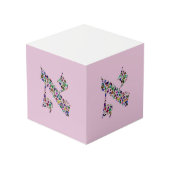 ヘブライ文字ALEF フォトキューブ (裏面アングル)