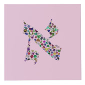 ヘブライ文字ALEF フォトキューブ (正面)