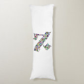 ヘブライ文字ALEF ボディピロー (正面縦)