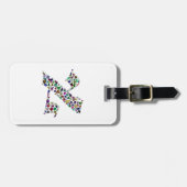 ヘブライ文字ALEF ラゲッジタグ (正面横)