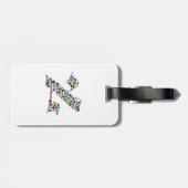 ヘブライ文字ALEF ラゲッジタグ (裏面横)